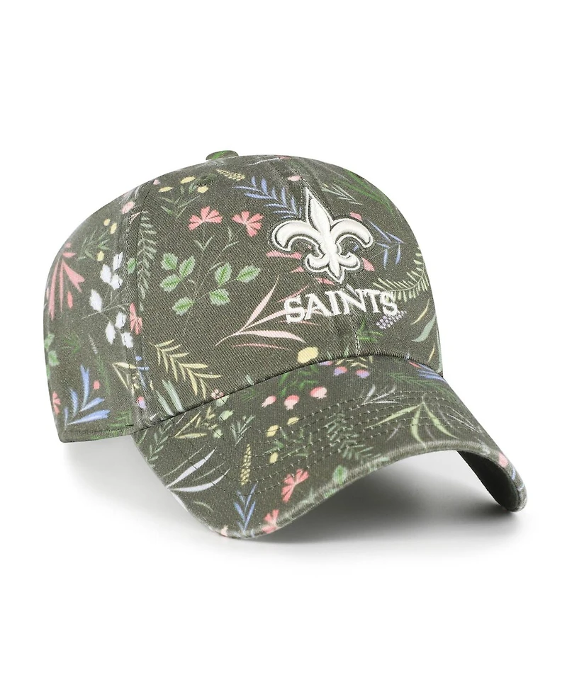 '47 Brand Women's Green New Orleans Saints Verbena Clean Up Adjustable Hat