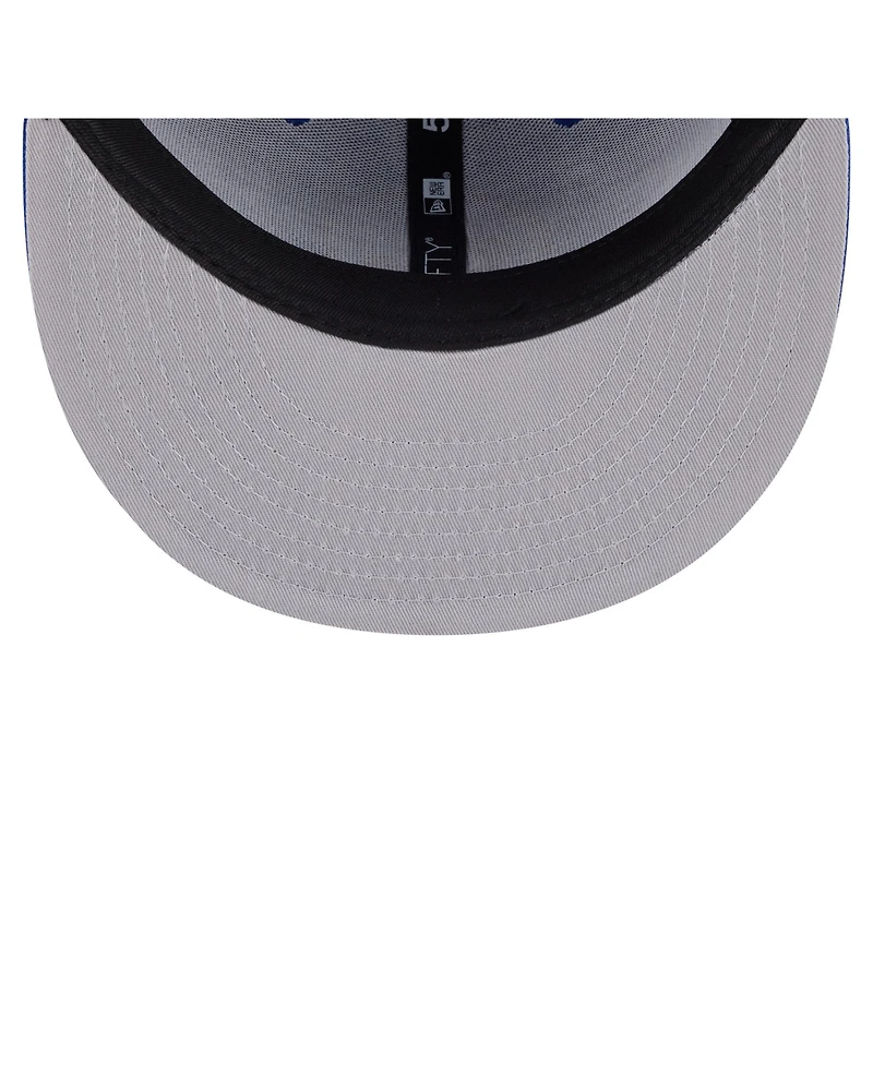 New Era Men's Royal Golden State Warriors Deceptor 59FIFTY Fitted Hat