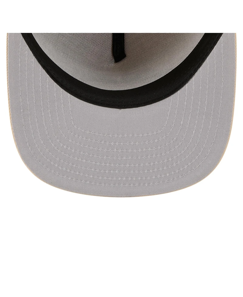 New Era Men's Beige Los Angeles Chargers Color Pack A-Frame 59FIFTY Fitted Hat