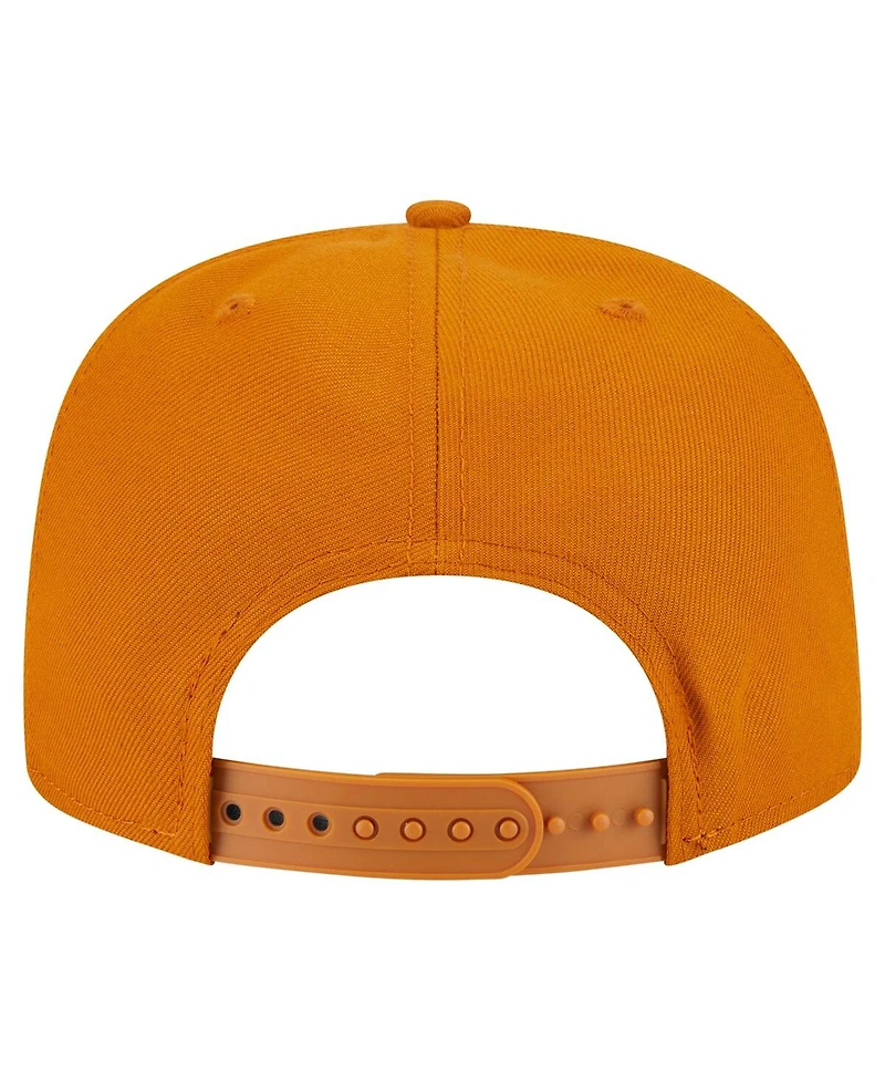 New Era Men's Brown Kansas City Chiefs Color Pack A-Frame 9FIFTY Snapback Hat