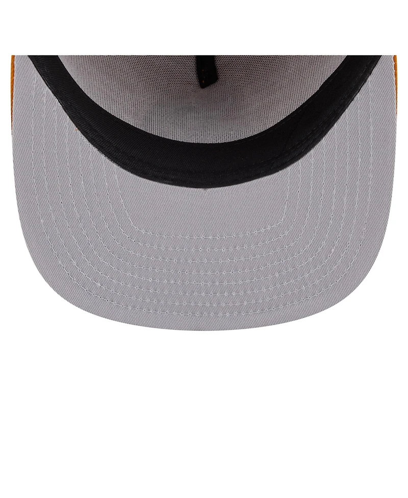 New Era Men's Brown Minnesota Vikings Color Pack A-Frame 9FIFTY Snapback Hat