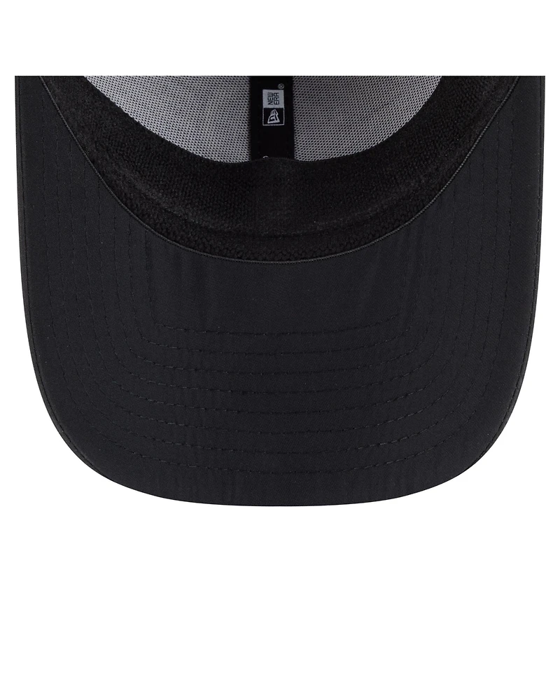 New Era Men's Black Los Angeles Dodgers Night 39THIRTY Flex Hat