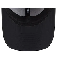 New Era Men's Black Los Angeles Dodgers Night 39THIRTY Flex Hat