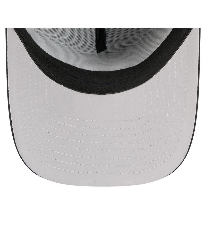 New Era Men's Black San Francisco Giants 39THIRTY A-Frame Perforated Flex Hat