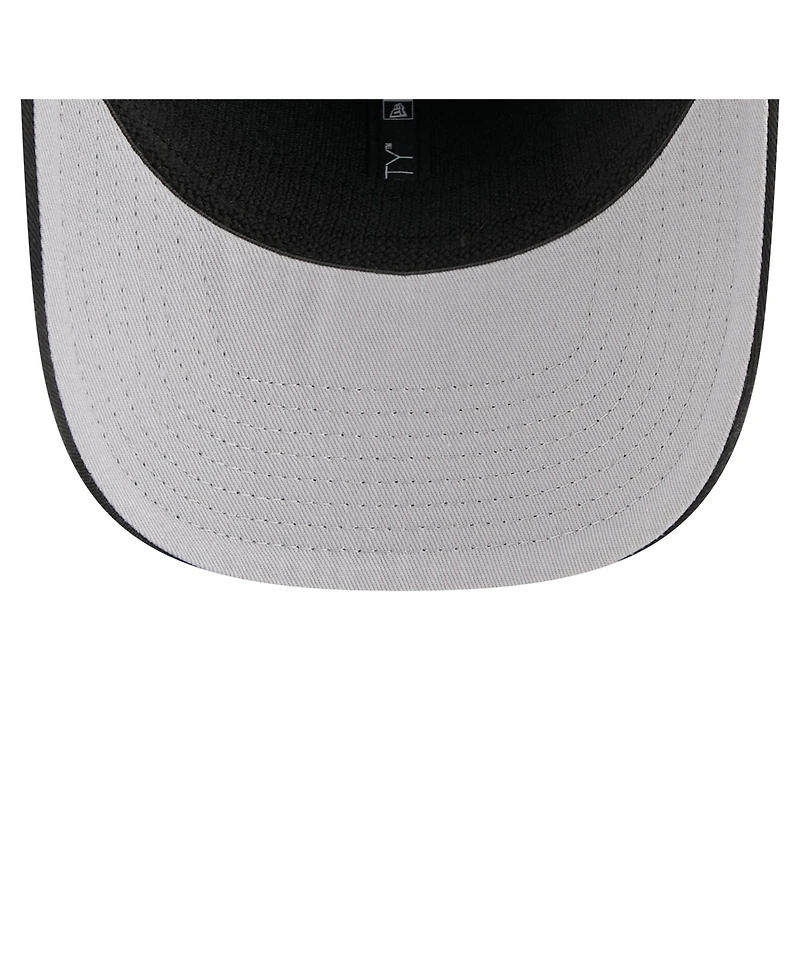 New Era Men's Black Baltimore Ravens Chant 9SEVENTY Stretch snap Hat
