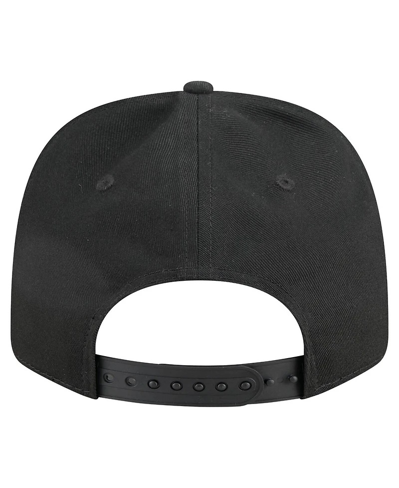 New Era Men's Black Pittsburgh Steelers Chant 9SEVENTY Stretch snap Hat
