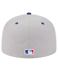 New Era Men's Shohei Ohtani Gray Los Angeles Dodgers 59FIFTY Fitted Hat