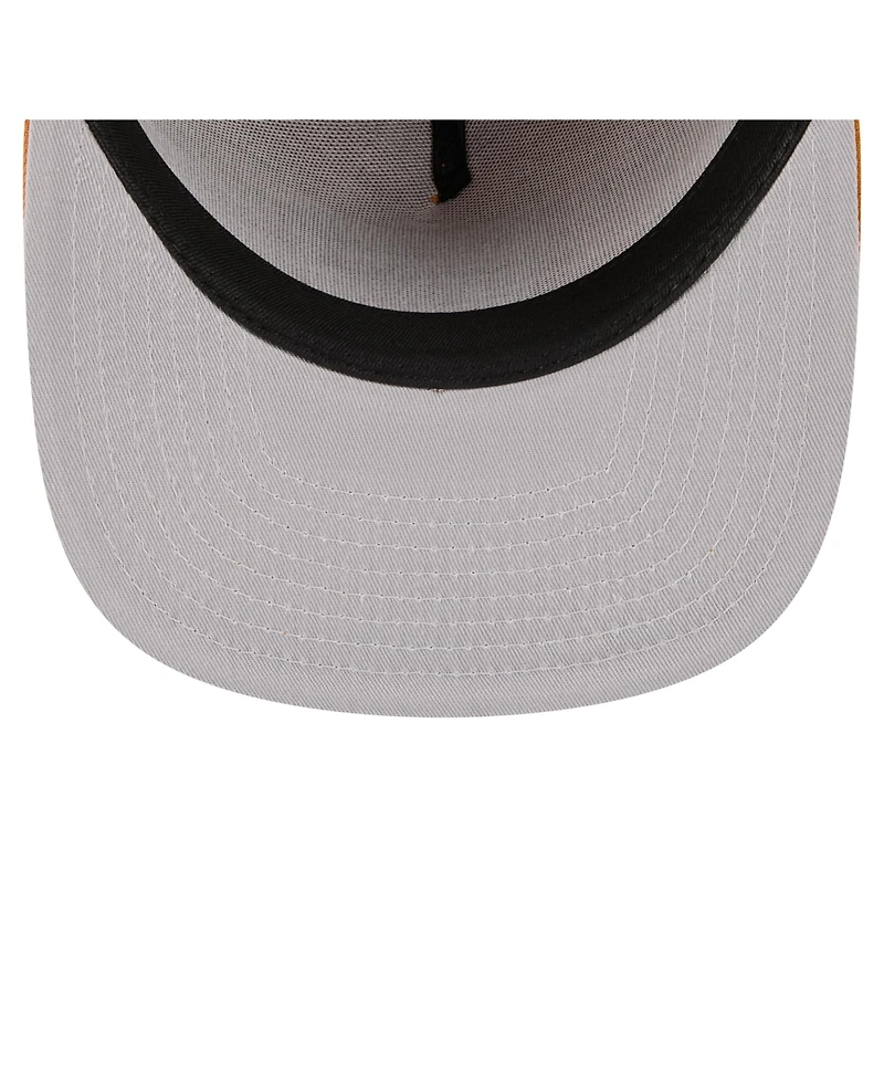 New Era Men's Brown Las Vegas Raiders Color Pack A-Frame 59FIFTY Fitted Hat