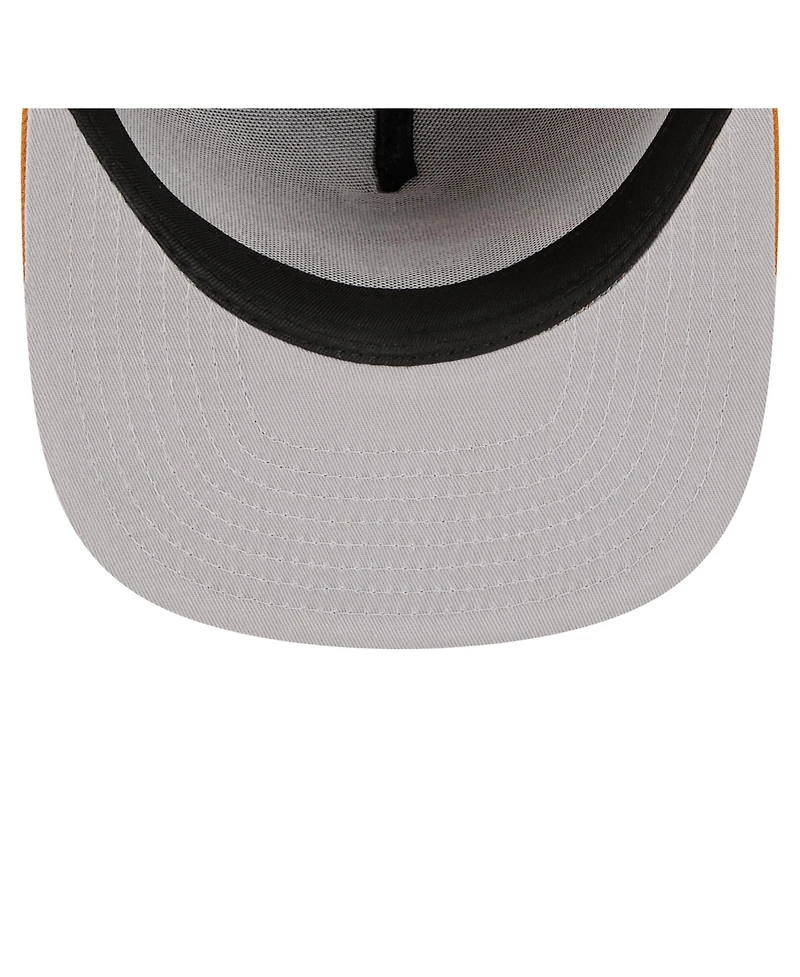 New Era Men's Brown Los Angeles Chargers Color Pack A-Frame 59FIFTY Fitted Hat