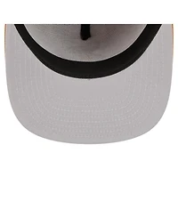 New Era Men's Brown Minnesota Vikings Color Pack A-Frame 59FIFTY Fitted Hat