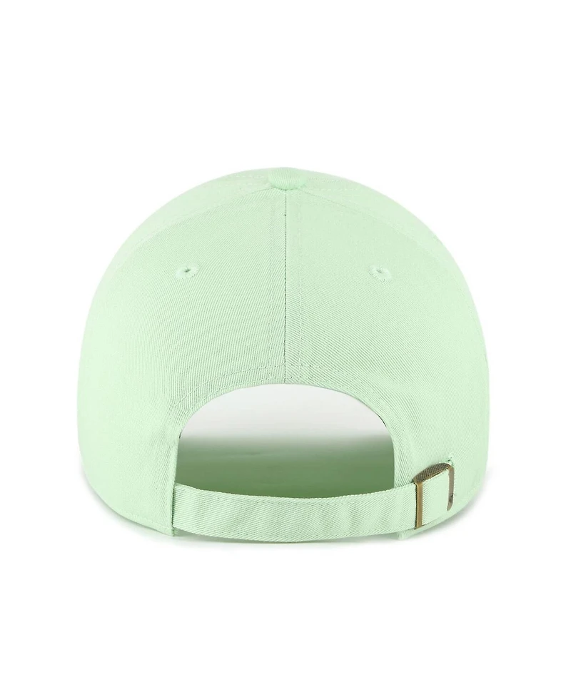 '47 Brand Men's Light Green Hawaii Rainbow Warriors Vault Clean Up Adjustable Hat
