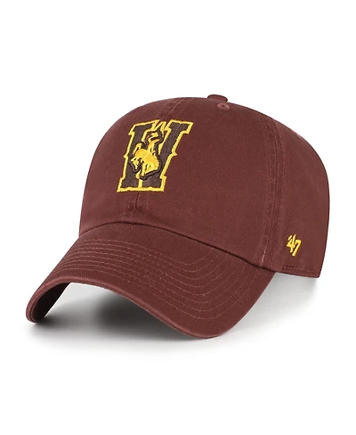 '47 Brand Men's Brown Wyoming Cowboys Clean Up Adjustable Hat
