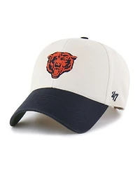 '47 Brand Men's Cream/Navy Chicago Bears Fairfield Mvp Throwback Adjustable Hat