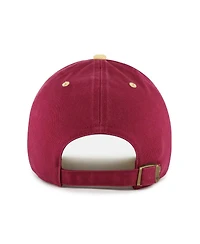 '47 Brand Big Boys and Girls White Florida State Seminoles Scooter Clean Up Adjustable Hat