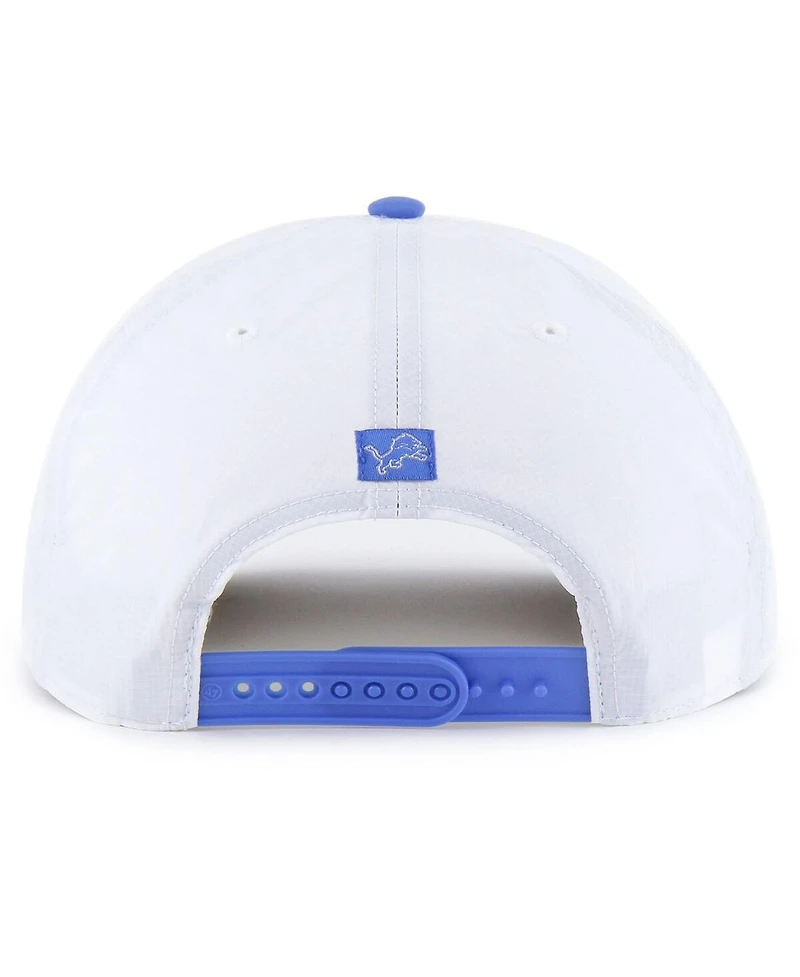 '47 Brand Men's White/Blue Detroit Lions Suburbia Hitch Two-Tone Adjustable Hat