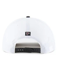 '47 Brand Men's White/Black Atlanta Falcons Suburbia Hitch Two-Tone Adjustable Hat