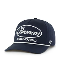 '47 Brand Men's Navy Denver Broncos Foundational Hitch Adjustable Hat