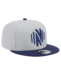 New Era Men's Gray Nashville Sc Color Pack Two-Tone 9FIFTY Snapback Hat