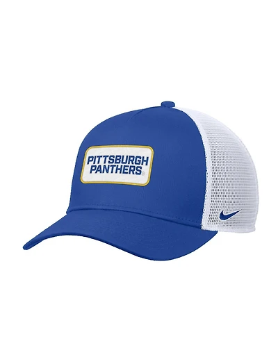 Nike Men's Royal Pitt Panthers 2025 On-Field Rise Trucker Performance Adjustable Hat