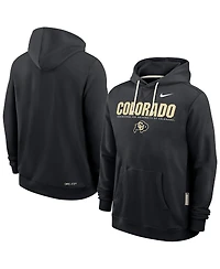 Nike Men's Black Colorado Buffaloes 2025 Sideline Performance Pullover Hoodie
