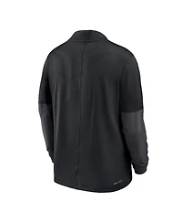 Nike Men's Black Missouri Tigers Dri-fit Half-Zip Pullover Sweatshirt