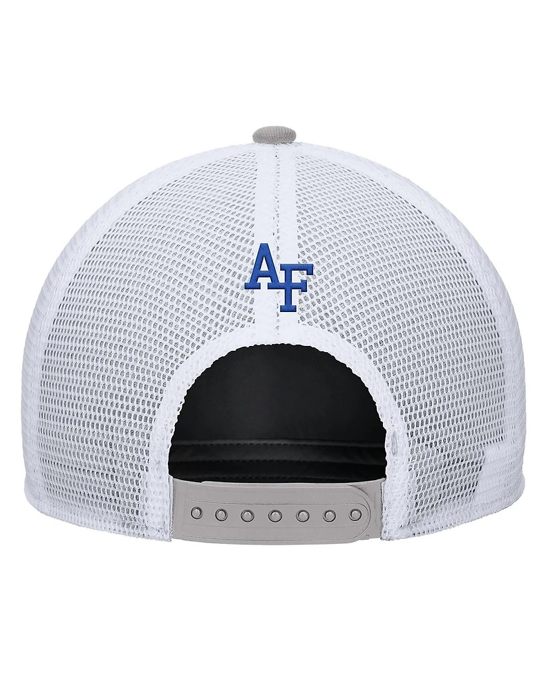 Nike Men's Pewter Air Force Falcons 2025 On-Field Rise Trucker Performance Adjustable Hat