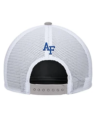 Nike Men's Pewter Air Force Falcons 2025 On-Field Rise Trucker Performance Adjustable Hat