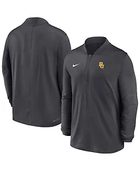 Nike Men's Anthracite Baylor Bears Dri-fit Half-Zip Pullover Sweatshirt