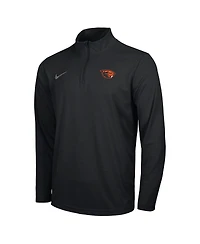 Nike Men's Black Oregon State Beavers Intensity Performance Quarter-Zip Pullover Sweatshirt