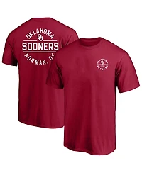 Fanatics Men's Crimson Oklahoma Sooners Big Tall Fast Break 2 Hit T-Shirt