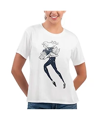 G-iii 4Her by Carl Banks Women's White Tennessee Titans Play The Ball T-Shirt
