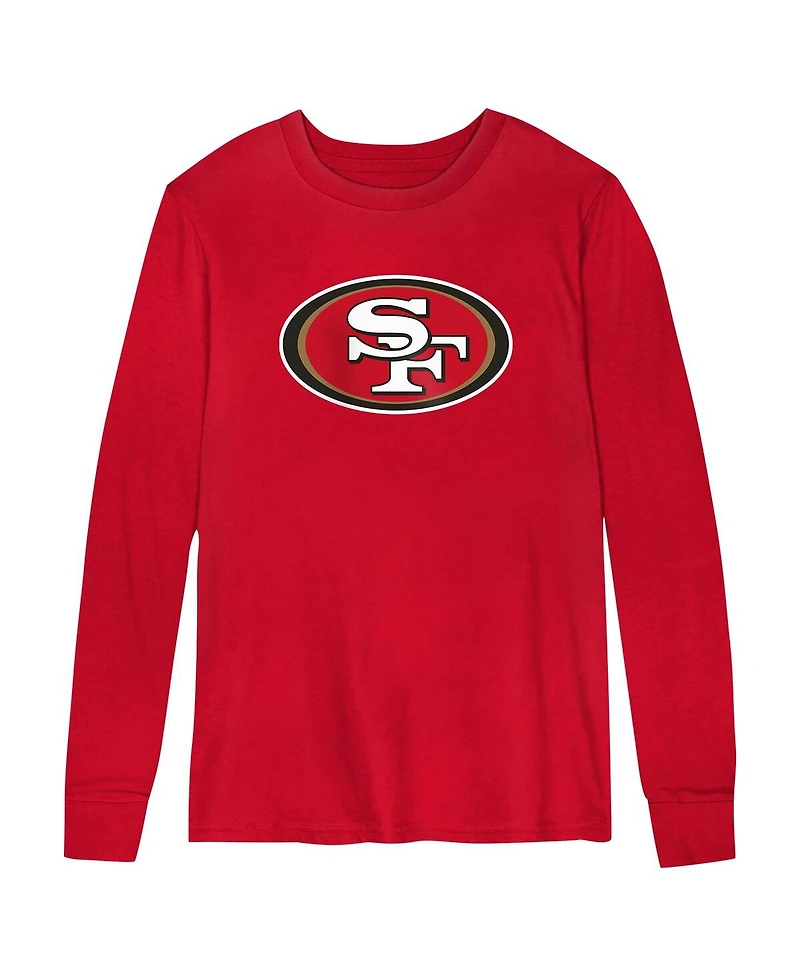 Outerstuff Preschool Scarlet San Francisco 49ers Primary Logo Long Sleeve T-Shirt