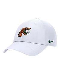 Nike Men's White Florida A M Rattlers 2025 On-Field Club Performance Adjustable Hat
