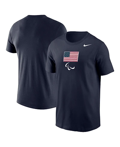 Nike Men's Navy U.s. Paralympics Performance T-Shirt