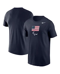 Nike Men's Navy U.s. Paralympics Performance T-Shirt