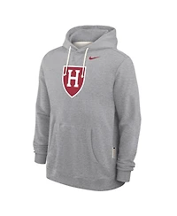 Nike Men's Gray Harvard Crimson 2025 Sideline Dri-fit Hoodie