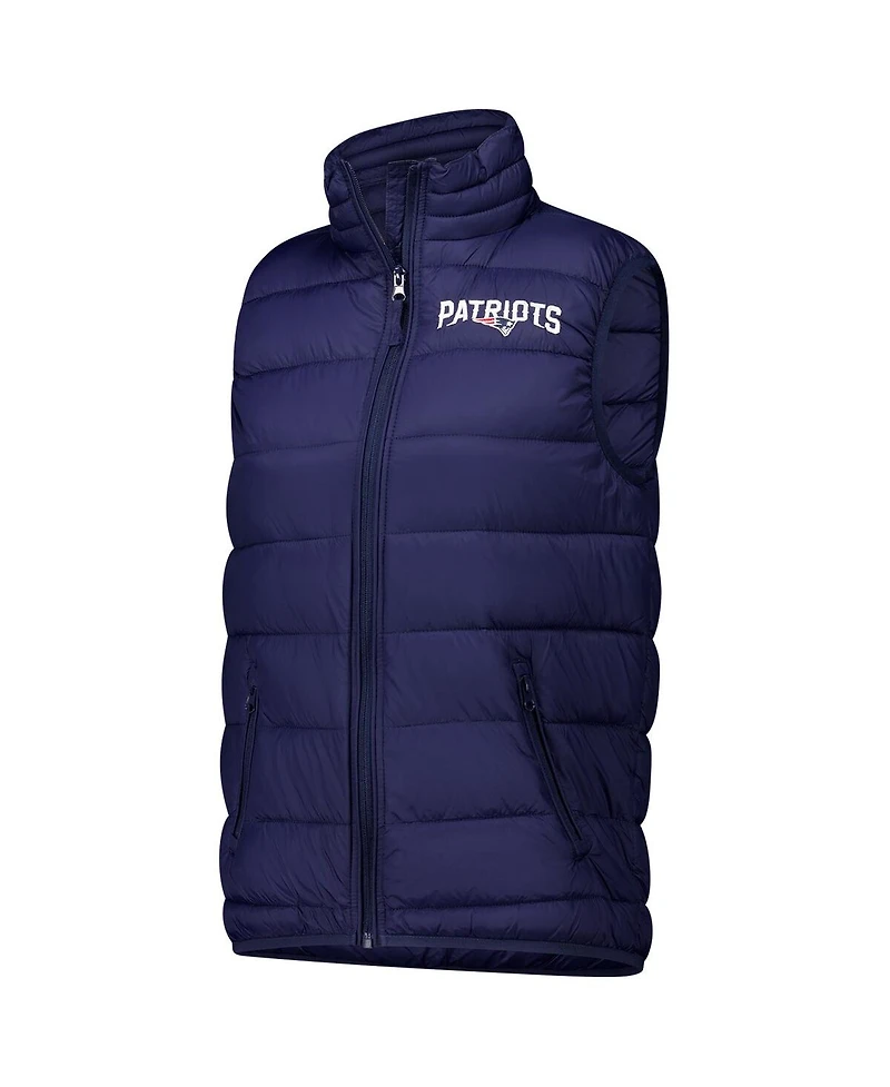 Dunbrooke Women's Navy New England Patriots Alberta Full-Zip Vest