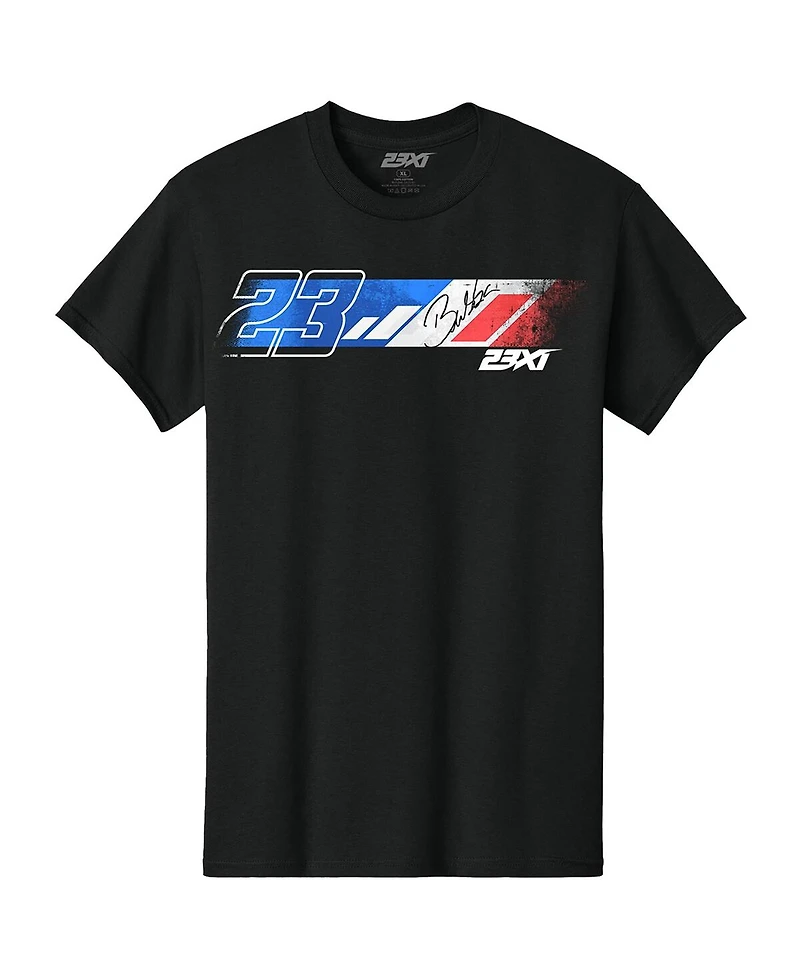 23xi Racing Men's Black Bubba Wallace Mobil 1 Car T-Shirt