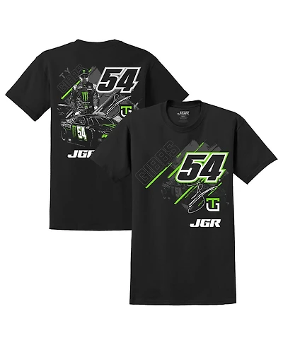 Joe Gibbs Racing Team Collection Men's Black Ty Monster Energy Car T-Shirt