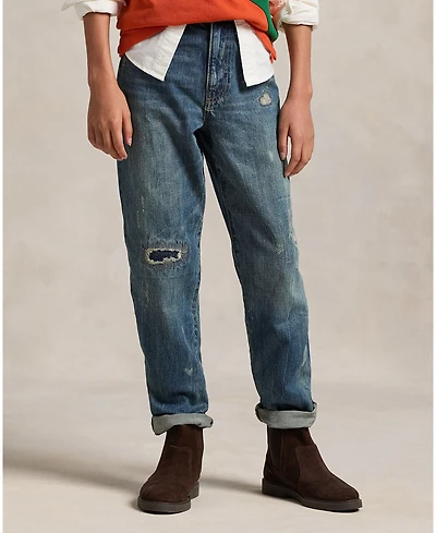 Polo Ralph Lauren Big Boys Lynwood Relaxed Fit Distressed Jeans