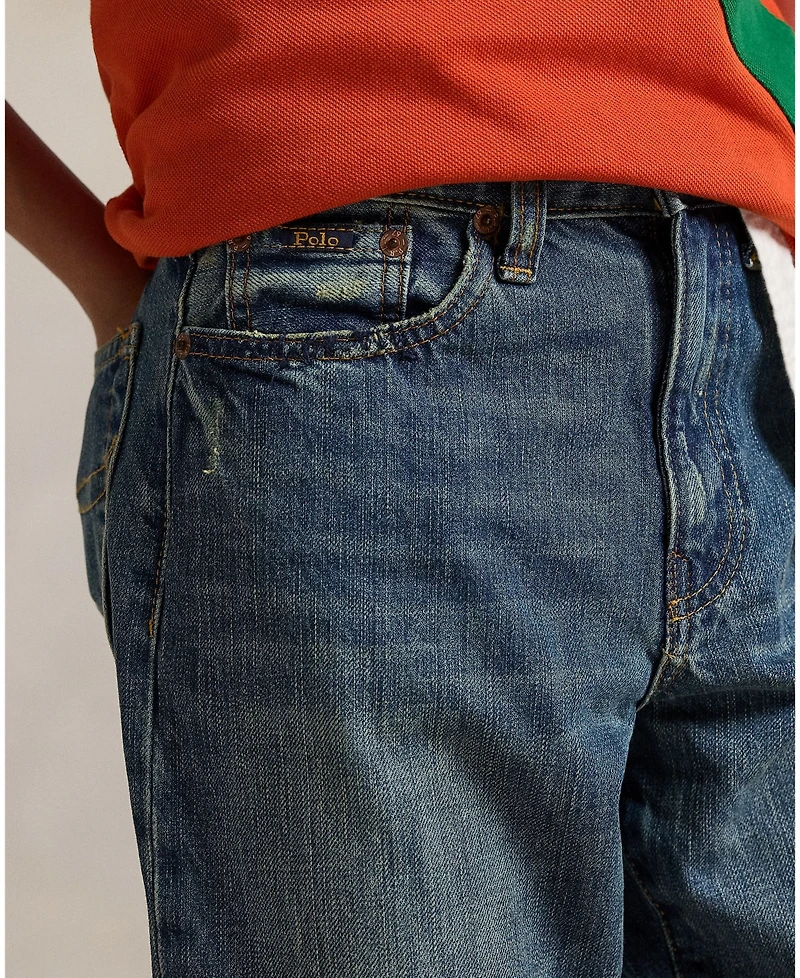 Polo Ralph Lauren Big Boys Lynwood Relaxed Fit Distressed Jeans