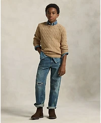 Polo Ralph Lauren Big Boys Cable Knit Sweater