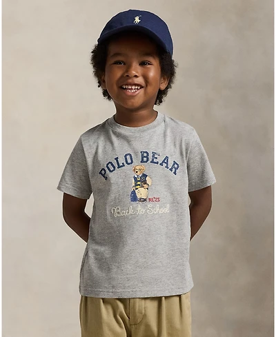 Polo Ralph Lauren Toddler and Little Boys Bear Cotton Jersey T-Shirt