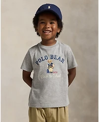 Polo Ralph Lauren Toddler and Little Boys Bear Cotton Jersey T-Shirt