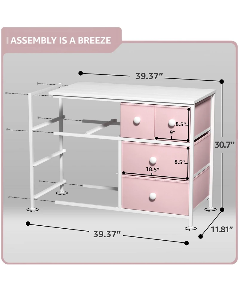 Sorbus Chest Dresser with 8 Drawers