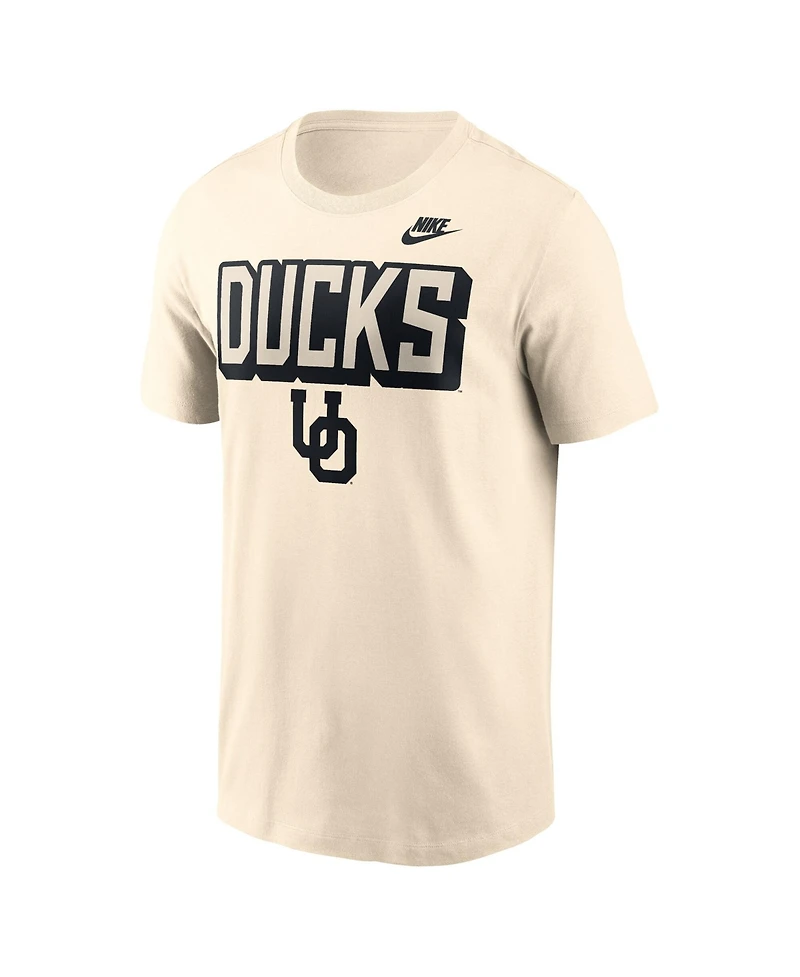 Nike Men's Natural Oregon Ducks Fashion Bold T-Shirt