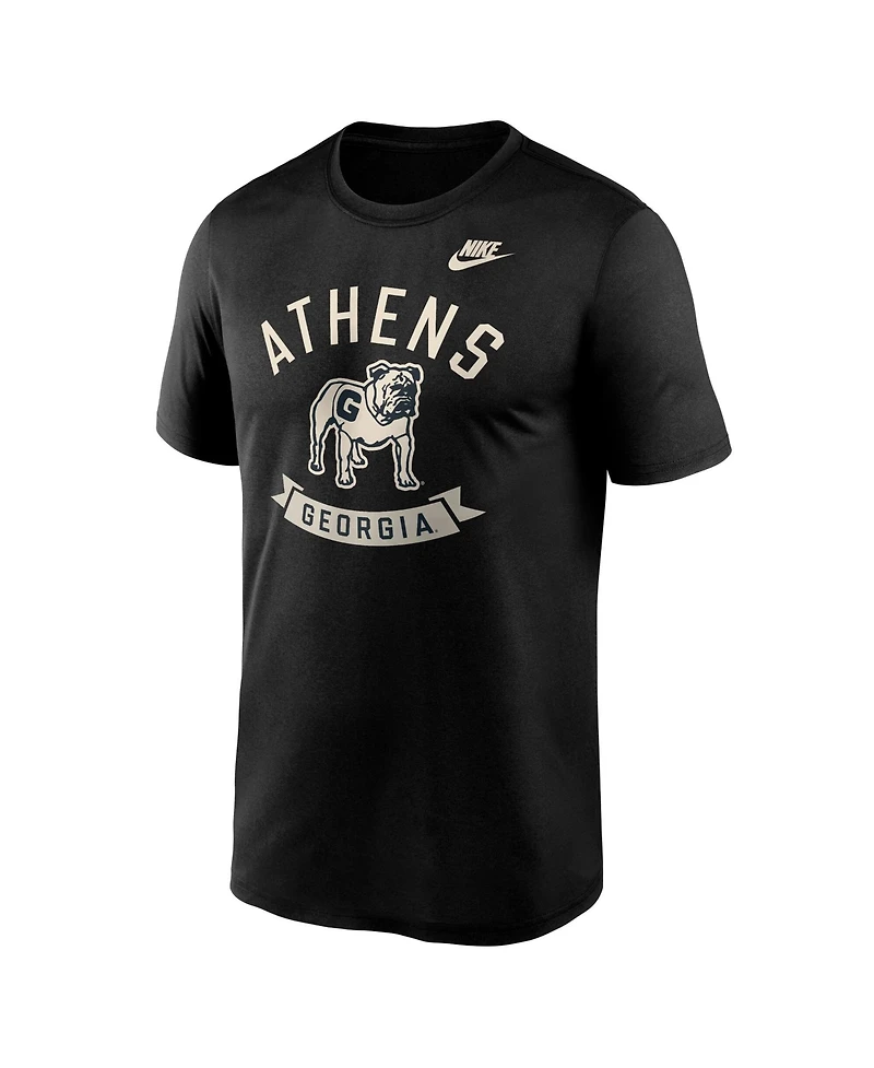 Nike Men's Black Georgia Bulldogs Fashion Hometown Legend T-Shirt
