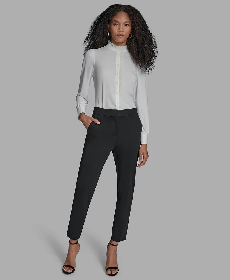Bcbg Women's Slim Leg High Rise Pants