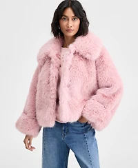 On 34th Women's Collared Faux-Fur Jacket, Macy's Exclusive