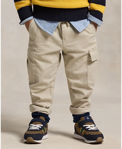 Polo Ralph Lauren Toddler and Little Boys Stretch Chino Cargo Pant